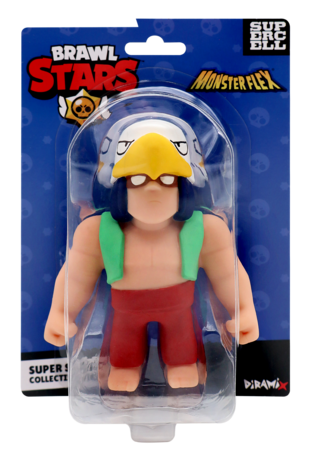 MONSTERFLEX BRAWL STARS veiksmo figūrėlė, asort., DIR-BS20250539 