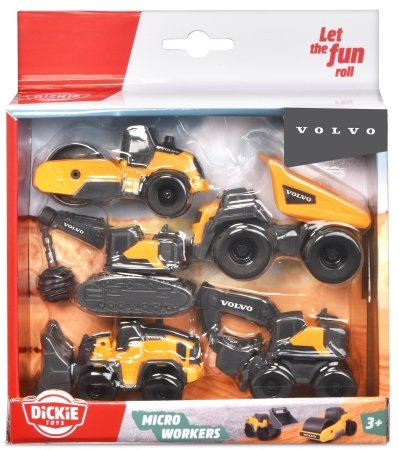 DICKIE TOYS volvo mikro sunkvežimiai, 203722008 