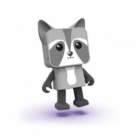 MOB DESIGN garsiakalbis Dancing Animal Raccoon, DA-22-02 DA-22-02