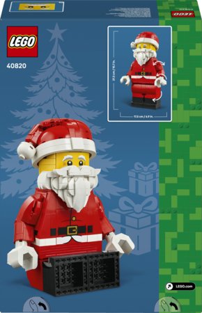 40820 LEGO® padidinta Kalėdų Senelio minifigūrėlė 