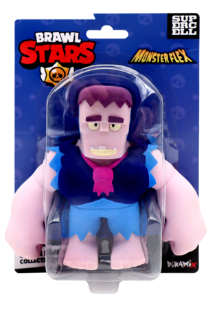 MONSTERFLEX BRAWL STARS veiksmo figūrėlė, asort., DIR-BS20250539 