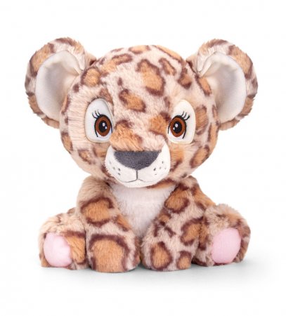 KEEL TOYS plušinis dūminis leopardas 25cm, SE1212 SE1212