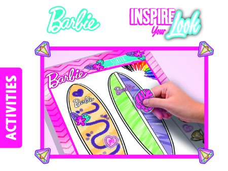 LISCIANI Barbie kūrybinis rinkinys Inspire Your Look, 12617 