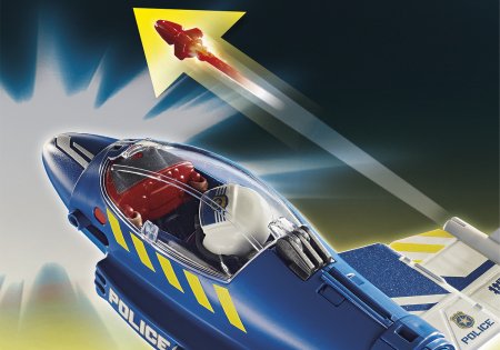 PLAYMOBIL CITY ACTION Policijos lėktuvas su dronu, 70780 70780