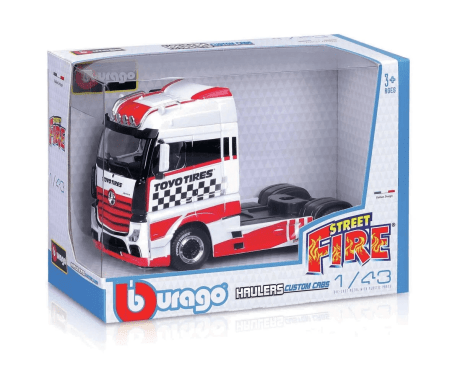 BBURAGO 1:43 vilkikas Custom Cabs, asort., 18-32200 18-32200