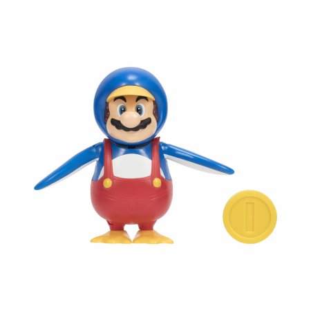 NINTENDO 4" Super Mario figūrėlė, asort., 408234-6 408234-6