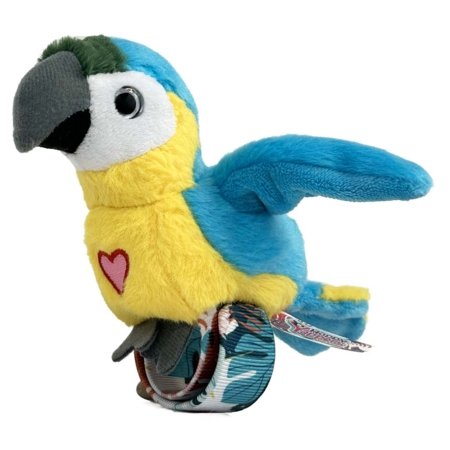 HAPPY YAPPERS interaktyvus pliušinis žaislas Mėlynoji Ara, 9466 