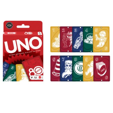 MATTEL GAMES UNO kortos Mattel 80, JGK30 