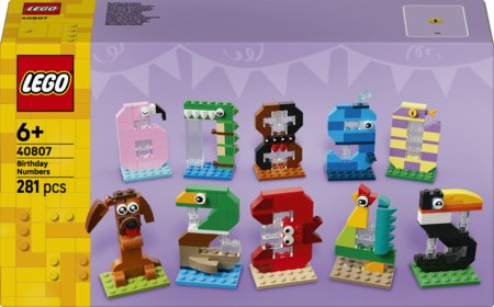 40807 LEGO® gimtadienio skaičiai 