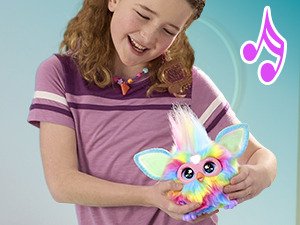 FURBY minkštas žaislas Tie Dye, F8900 