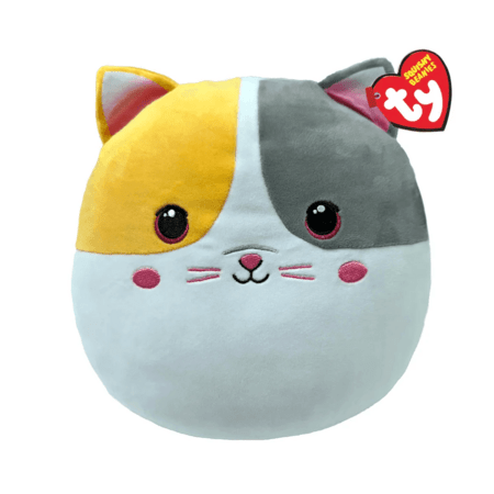 TY Beanie Squishies pliušinis žaislas katinas SNUGGLES 25 cm, TY39393 