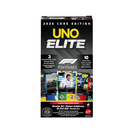 MATTEL GAMES UNO Elite F1 kortų papildymas, JLV43 