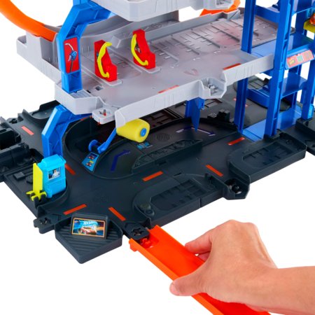 HOT WHEELS rinkinys – Mega garažas su kilpomis, JBM74 