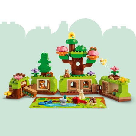 10480 LEGO® DUPLO® Atradimų miškas su laukiniais gyvūnais 