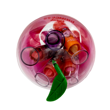 LIPSMACKER Disney Princess Snow White spalvoti lūpų balzamai obuolyje, 5 vnt., 1510727E 