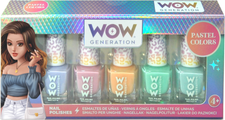 WOW GENERATION nagų lakų rinkinys, 5 vnt., WOW00018 