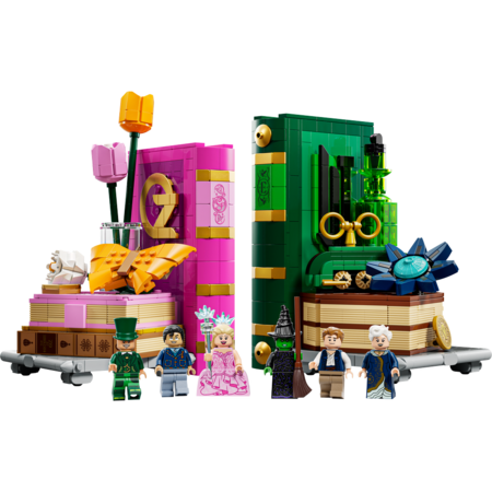75691 LEGO® Wicked Glinda ir Elphaba knygų atramos 