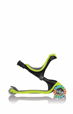 GLOBBER paspirtukas Go Up Deluxe Lights, žalia, 646-106 646-106