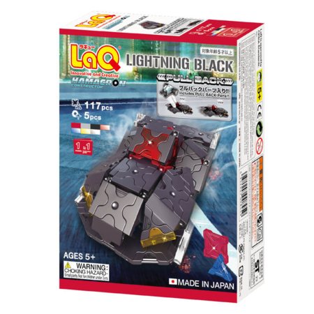 LAQ Japoniškas konstruktorius Hamacron Constructor Lightinng Black, L8459 