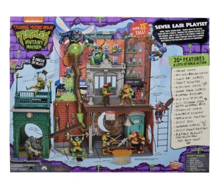 TMNT žaidimų komplektas Sewer Lair, 83478 83478