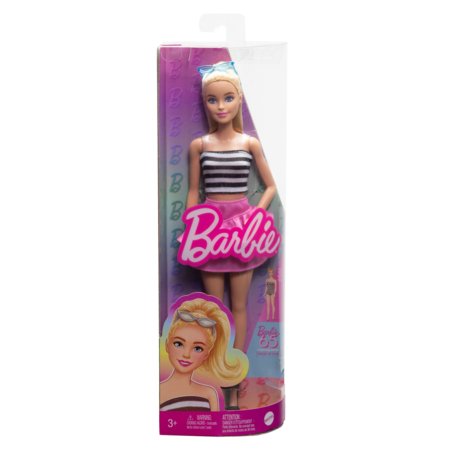 BARBIE Barbė madistė dryžuota palaidine, HRH11 