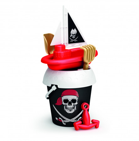 ADRIATIC kibirėlis su formelėmis smėliui Piratai, 1180 1180