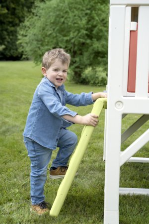 SMOBY žaidimų namelis su čiuožykla, 7600810802 