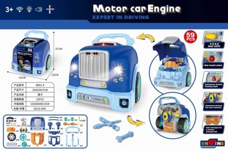 Automobilių remonto ir vairavimo žaislas, 2401K0017 