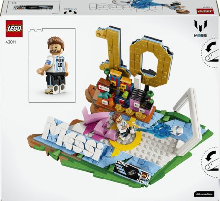 43011 LEGO® Editions Lionel Messi – svarbiausi futbolo įvykiai 