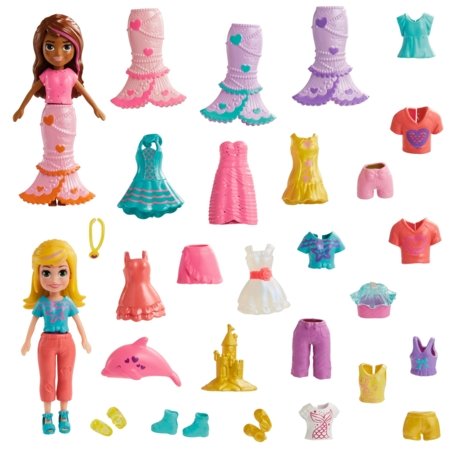 POLLY POCKET didysis mados rinkinys asort, HNF51 HNF51