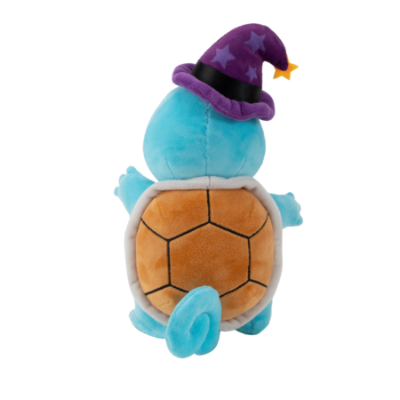 POKEMON pliušinis žaislas Squirtle su raganos kepure, 20 cm, PKW3099 