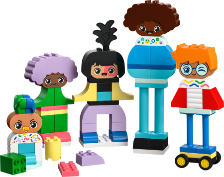10423 LEGO® DUPLO Town Konstruojami Emocijų Žmogeliukai 