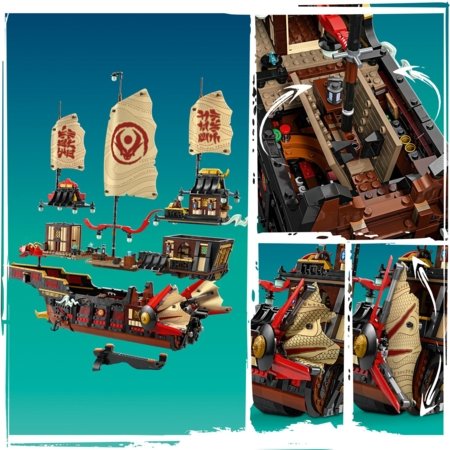 71848 LEGO® NINJAGO® Laivas šventykla 