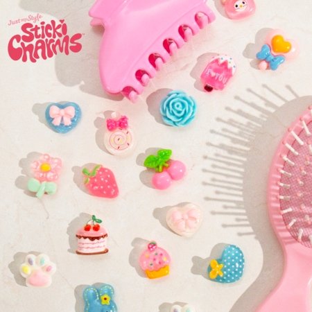 STICKI CHARMS plaukų aksesuarai 242726-GL 