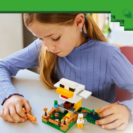 21585 LEGO® Minecraft® Viščiukų ūkis 