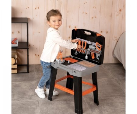 SMOBY BLACK & DECKER meistro darbo stalas, 7600360734 