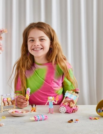 PLUS PLUS konstruktorius Mokausi Statyti Ledų parduotuvę, 4351 