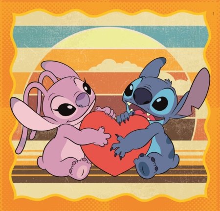 CLEMENTONI dėlionė Disney Stitch, 3x48 det., 25062 
