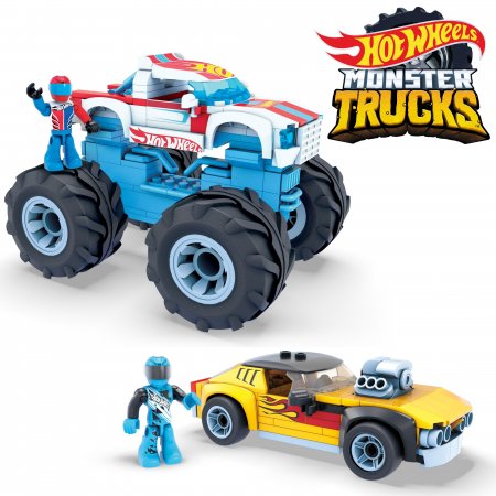 MEGA CONSTRUX HOT WHEELS konstruktorius Džipas ir auto, GYG22 GYG22