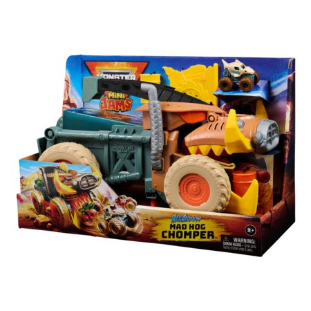 MONSTER JAM transporto priemonių rinkinys Mini Feature Playset, 6071776 