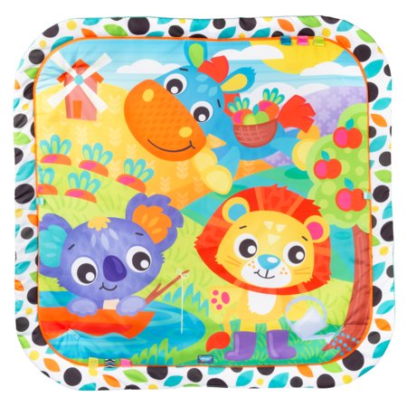 PLAYGRO muzikinis žaidimų kilimėlis Giggly Garden Musical Gym, 0189025 