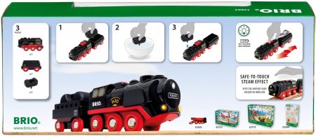 BRIO baterijomis valdomas garvežys, 33884 33884