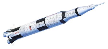 RAVENSBURGER 3D dėlionė Apollo Saturn V Rocket, 440 det., 11545 