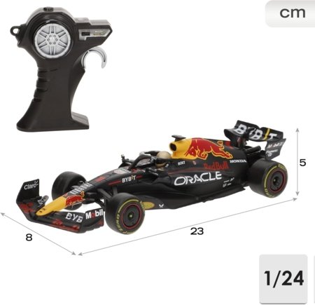 MAISTO TECH R/C 1:24 valdomas automodelis F1 Oracle Red Bull Racing RB19, 82358 