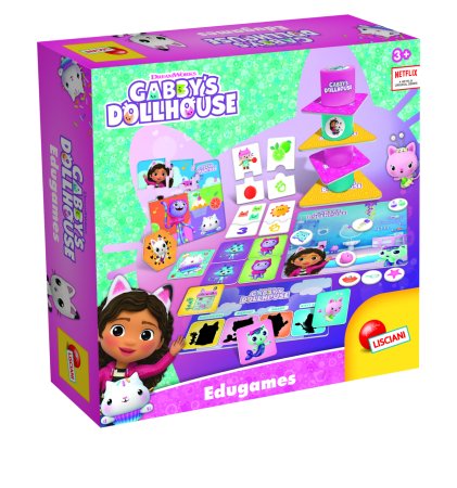 LISCIANI Gabby's dollhouse lavinamieji žaidimai Edugames, 103348 