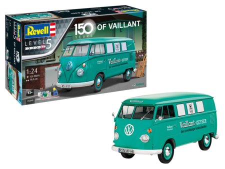 REVELL VW T1 Bus 150 Years of Vaillant automodelis, 05648 