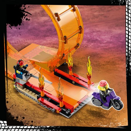 60339 LEGO® City Stunt Kaskadinių triukų arena su dviguba kilpa 60339