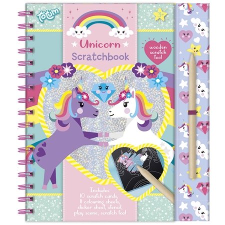 TOTUM nutrinamų paveikslėlių knyga Unicorn, 71605 