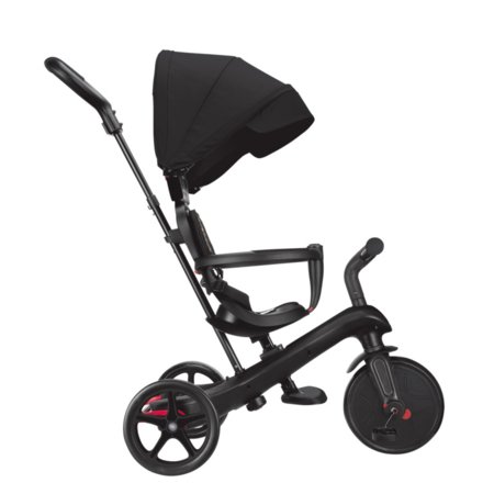 GLOBBER triratukas Explorer Trike 4in1, juodas, 634-120 