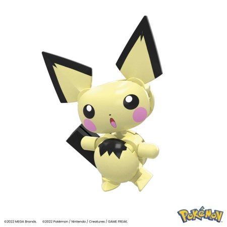 MEGA CONSTRUX POKEMON konstruktorius Pikachu evoliucija, HKT23 HKT23
